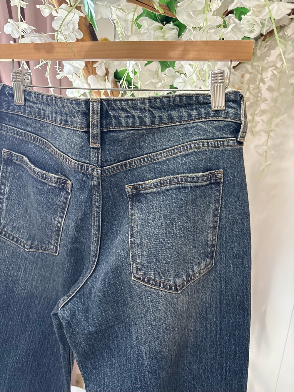 bohme Dark Indigo Straight-Leg Women’s Jeans - Picture 5 of 6